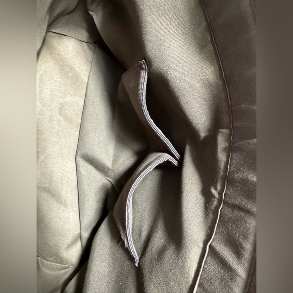 Elim & Paul Tan with Cream Square Patterned Tote Purse - Like New - Picture 12 of 16